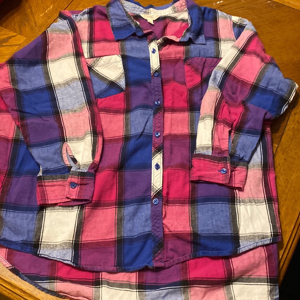 Womens Size 3x Button Down Flannel